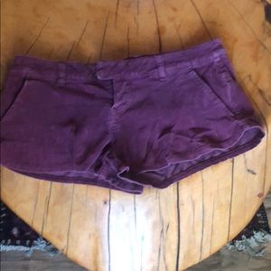 Volcom corduroy shorts